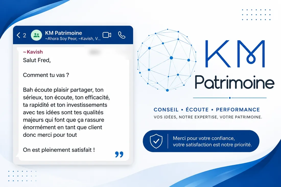 Site KM Patrimoine réalisé par Sésame IA